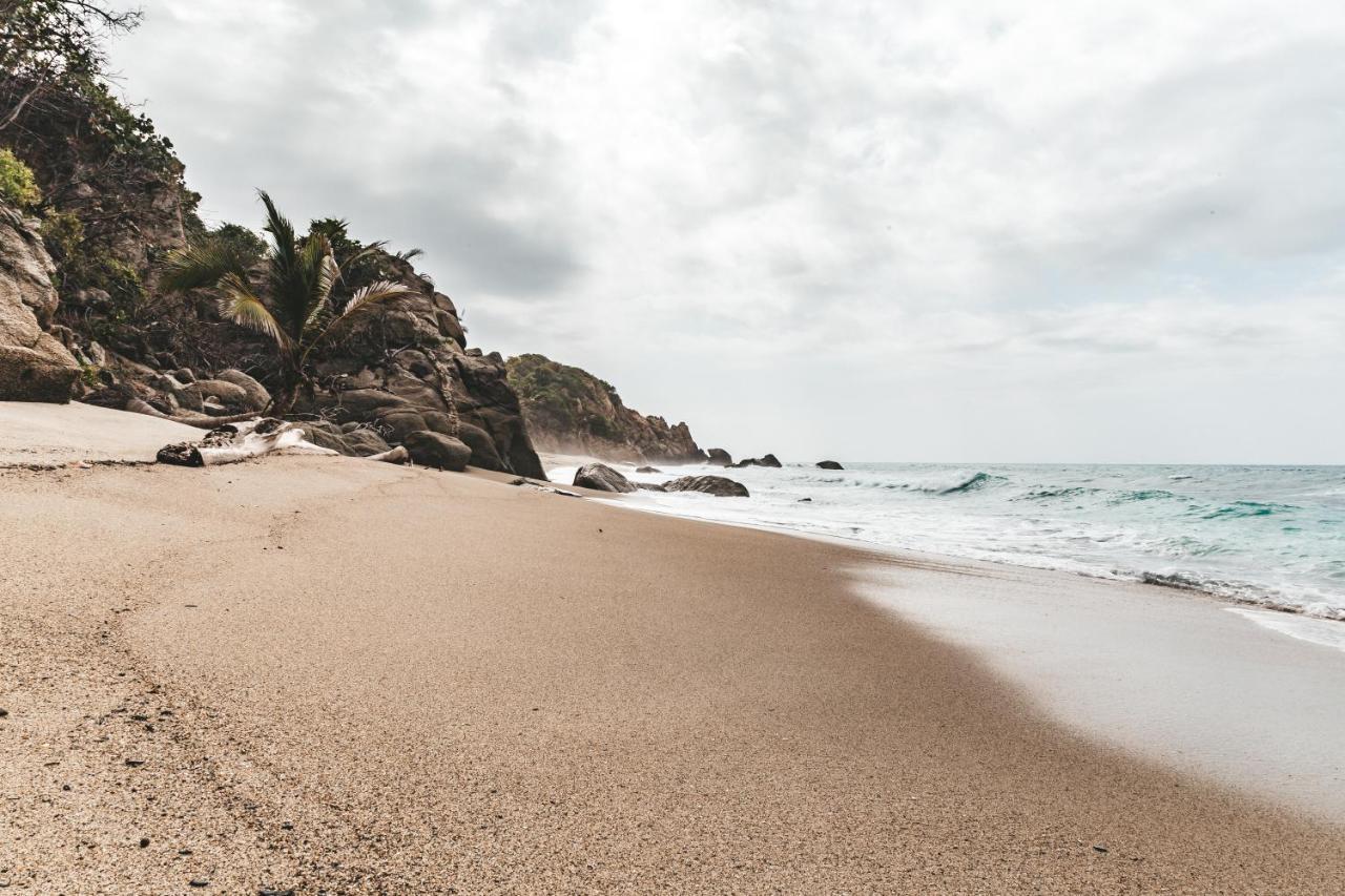 Cabana Wiwa Tayrona Los Naranjos Eksteriør billede