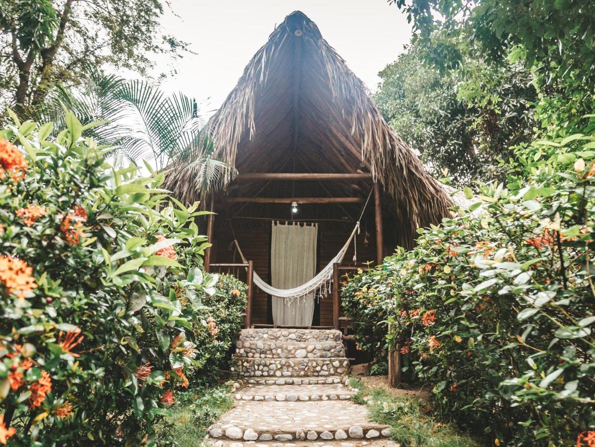 Cabana Wiwa Tayrona Los Naranjos Eksteriør billede