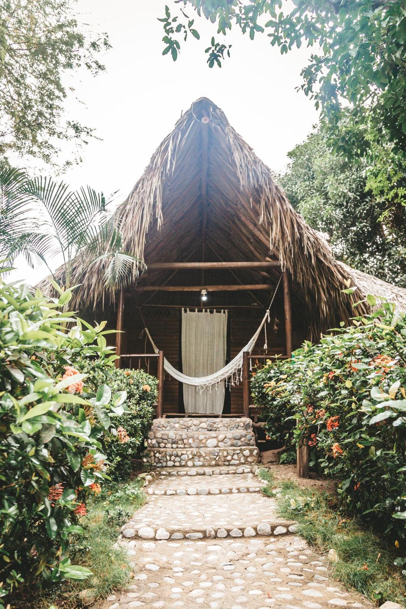 Cabana Wiwa Tayrona Los Naranjos Eksteriør billede
